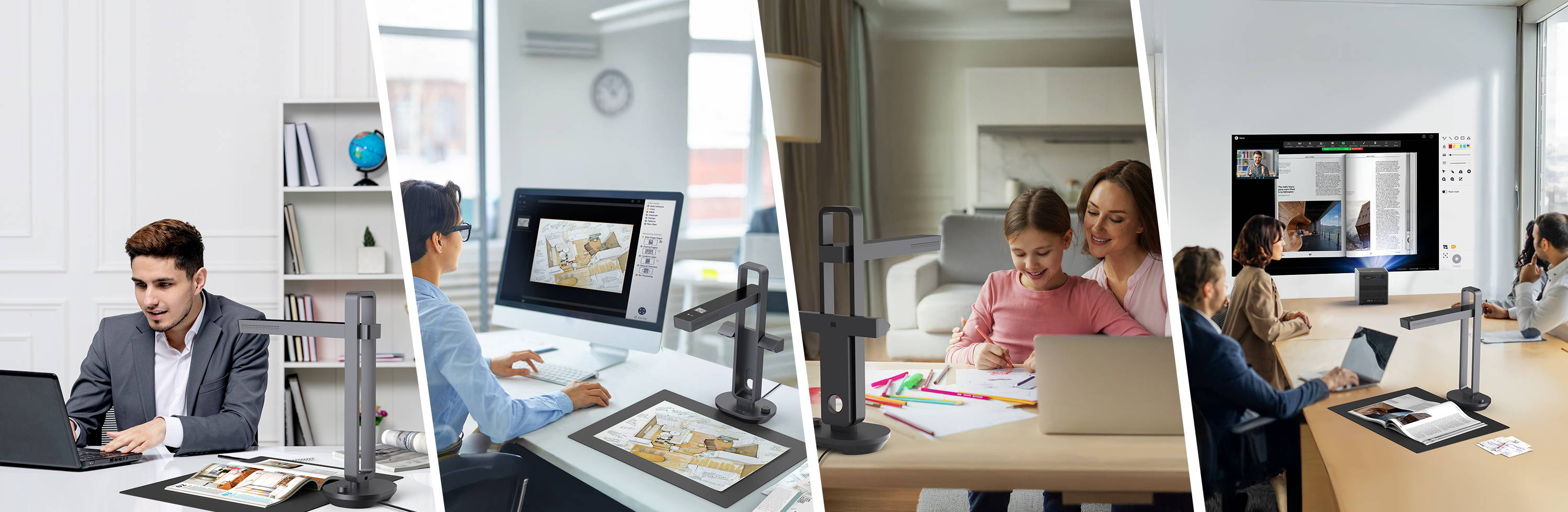 CZUR Aura Portable Book Scanner | With a scanning speed of 2 sec